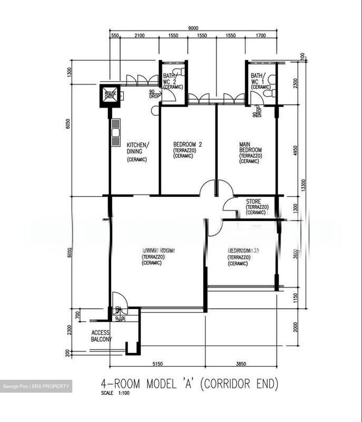 Blk 784 Yishun Avenue 2 (Yishun), HDB 4 Rooms #566654091